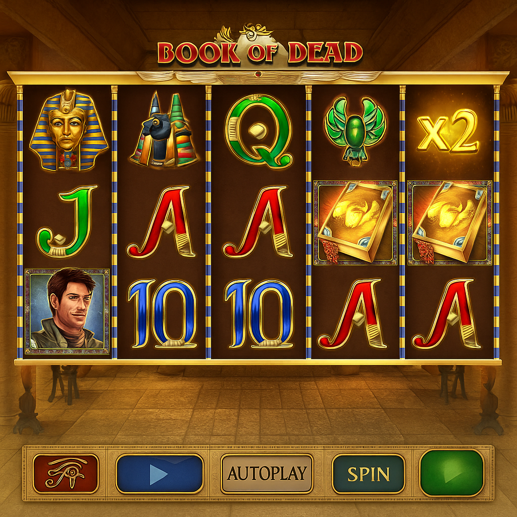 22bet - Book of Dead Slot Game